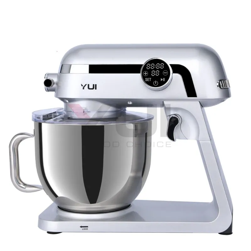 Yui M123 Easy Chef Premium 1800W Touch Screen Aluminum Stand Mixer 