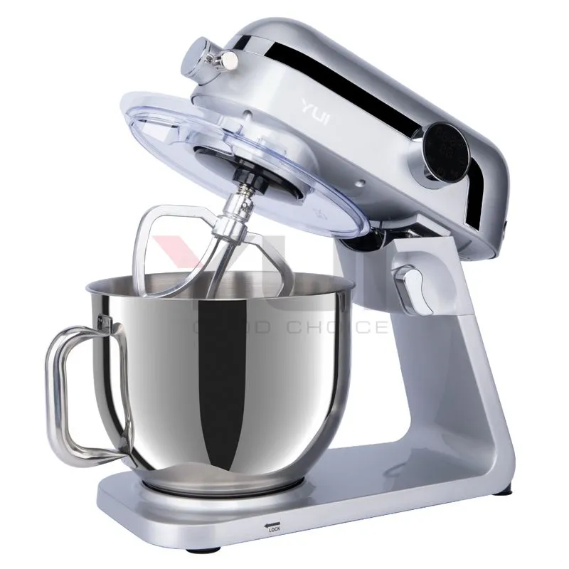 Yui M123 Easy Chef Premium 1800W Touch Screen Aluminum Stand Mixer 